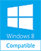 Compatible avec Windows 8