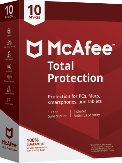 Mcafee Total Protection product image