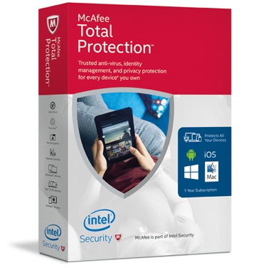 Mcafee Total Protection product image