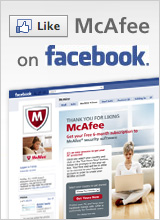 McAfee on Facebook